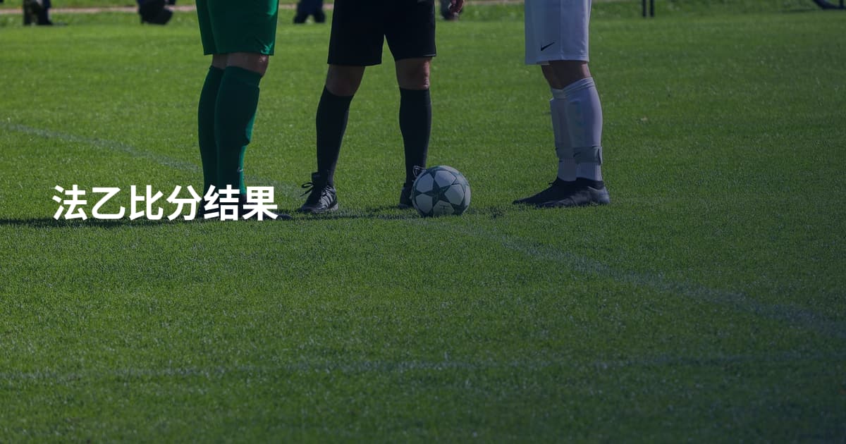 法乙比分结果