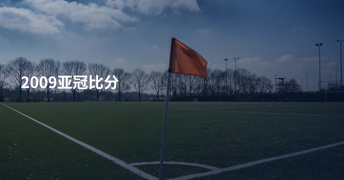 2009亚冠比分