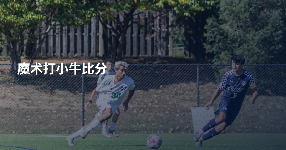 魔术打小牛比分