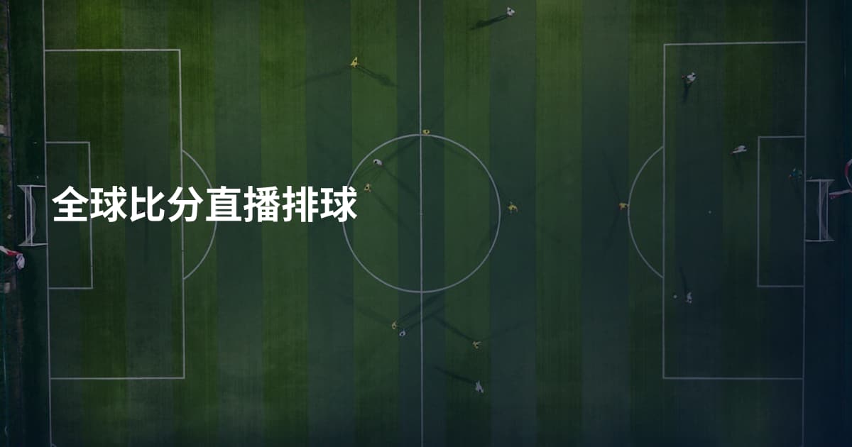 全球比分直播排球