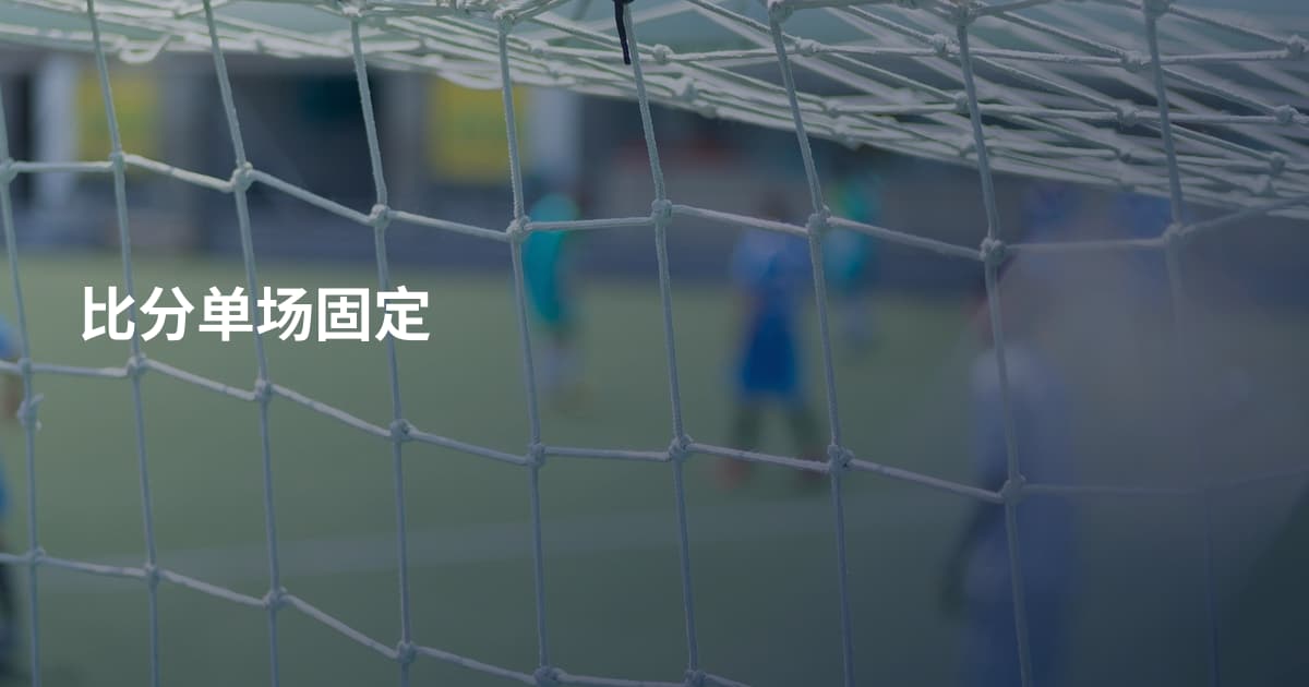 比分单场固定