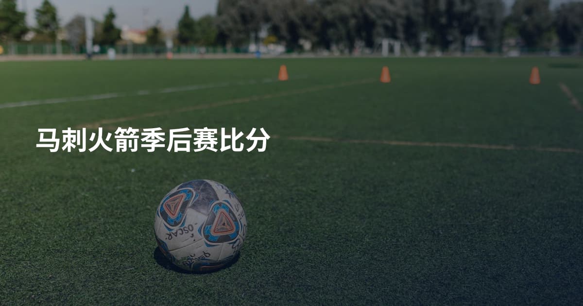 马刺火箭季后赛比分