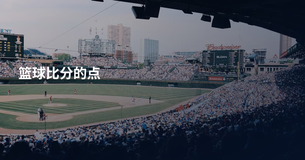 篮球比分的点