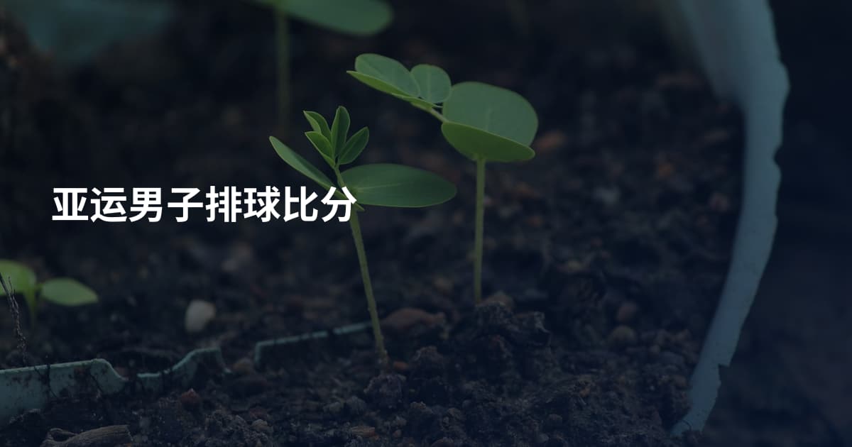 亚运男子排球比分