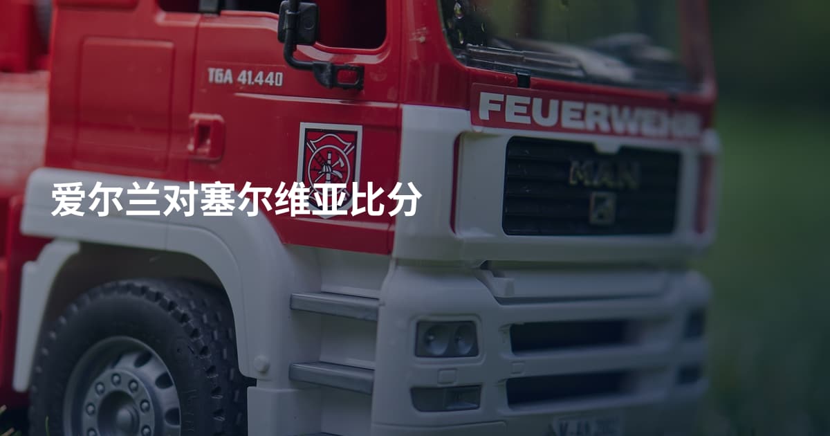 爱尔兰对塞尔维亚比分