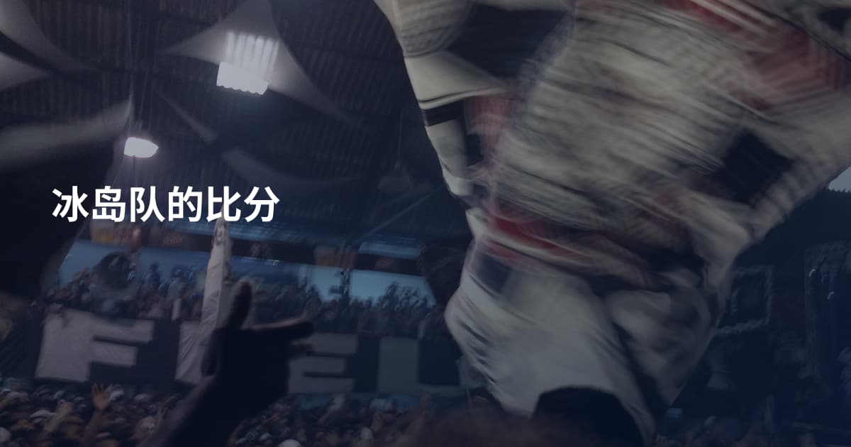 冰岛队的比分