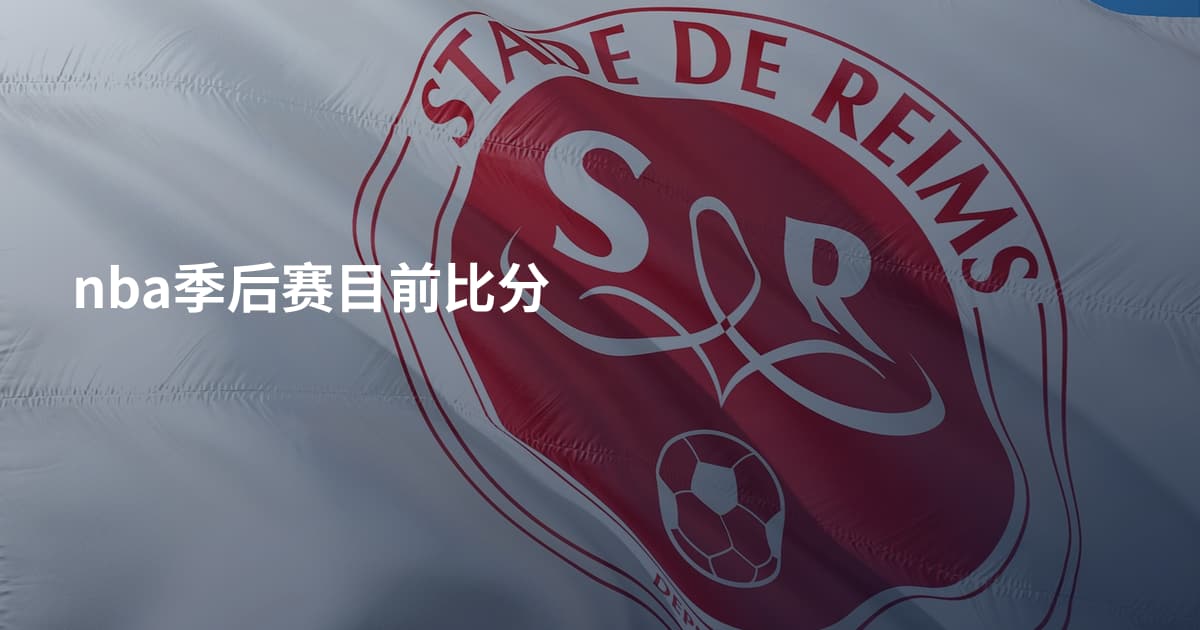 nba季后赛目前比分