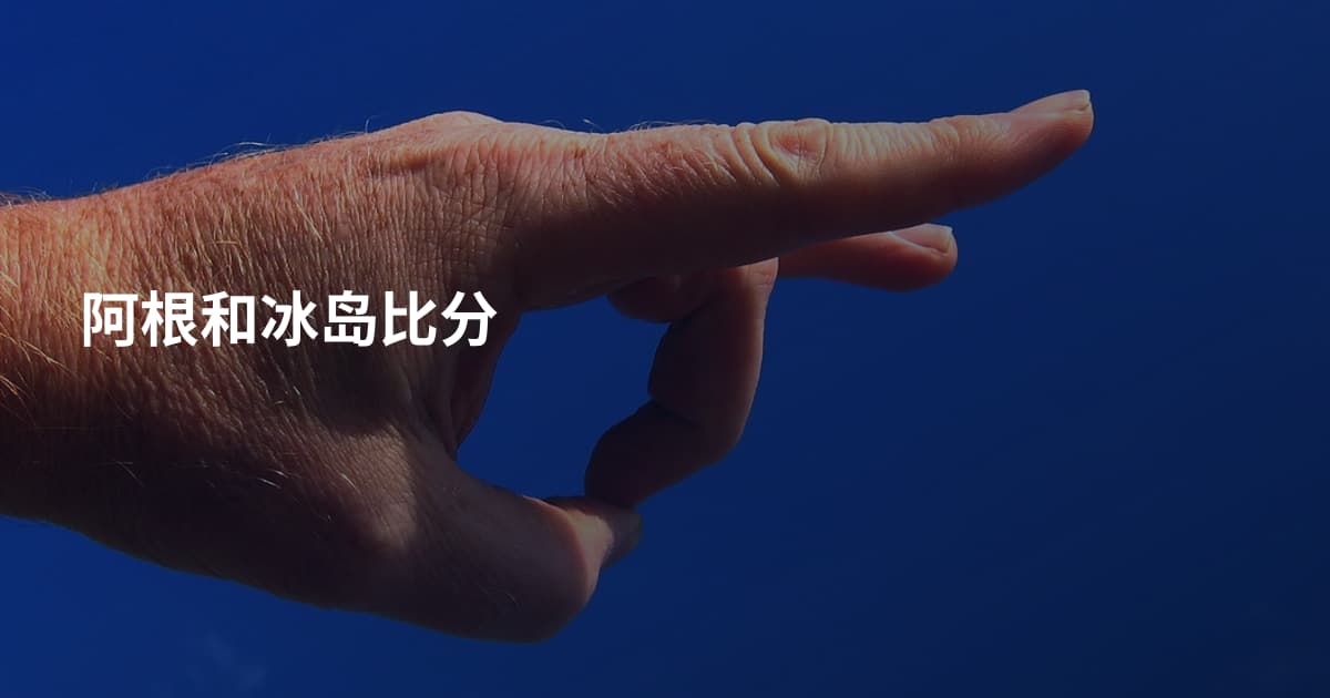 阿根和冰岛比分