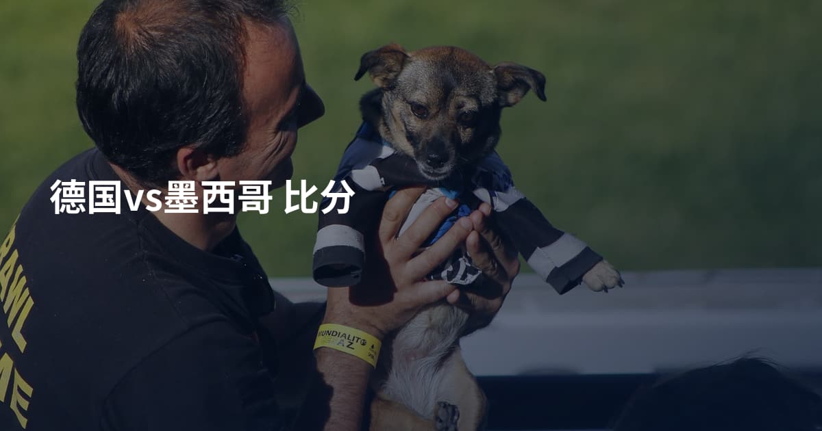 德国vs墨西哥 比分