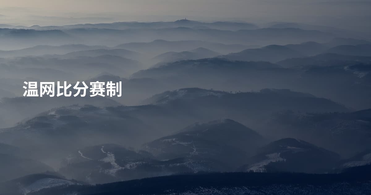 温网比分赛制