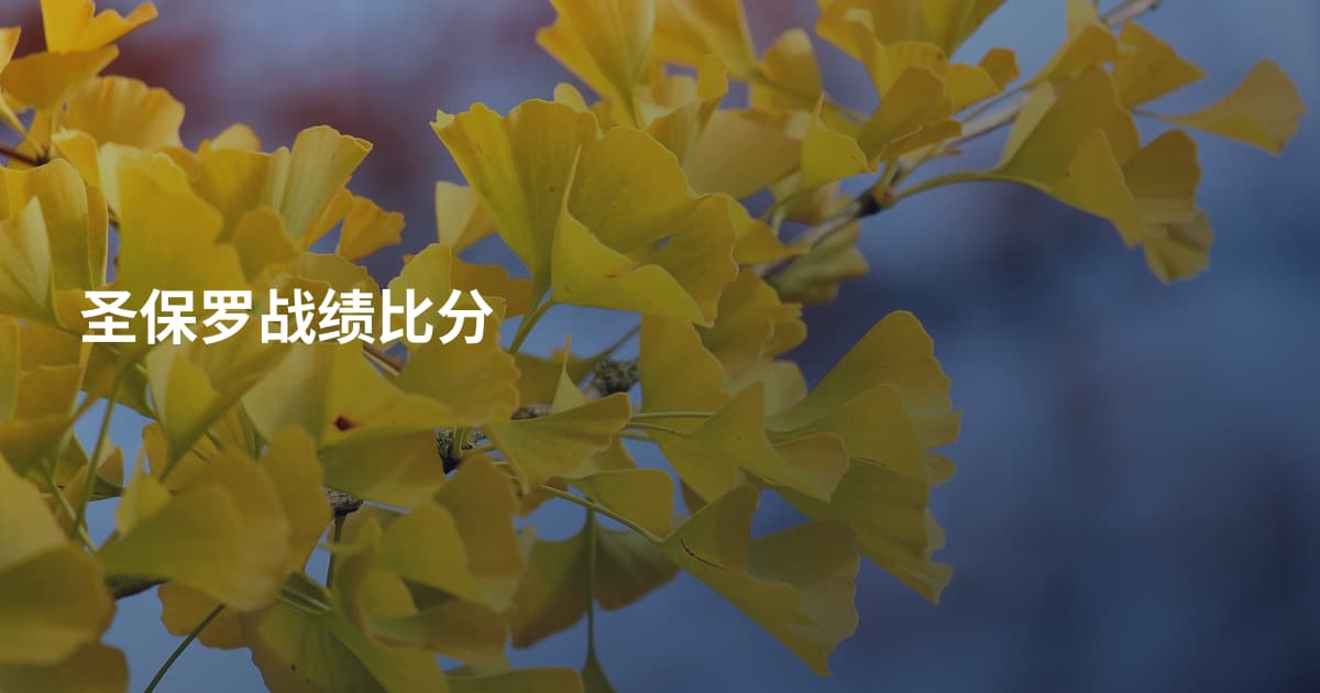 圣保罗战绩比分