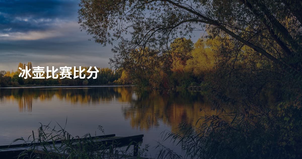 冰壶比赛比分