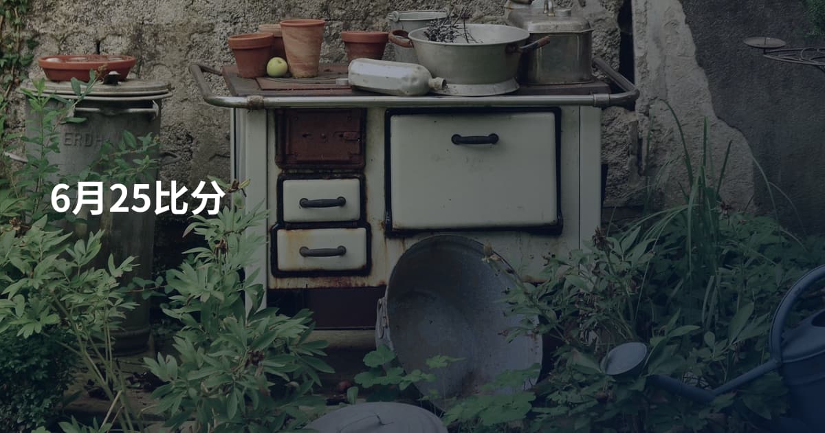 6月25比分