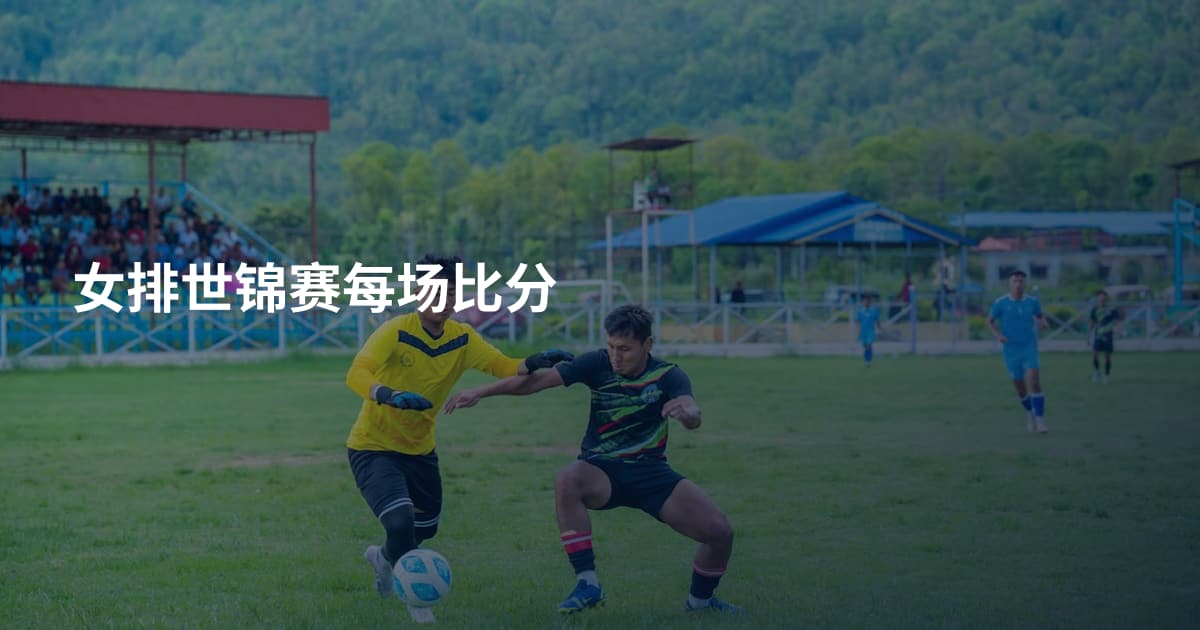 女排世锦赛每场比分