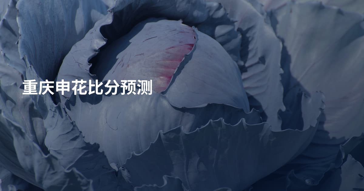 重庆申花比分预测