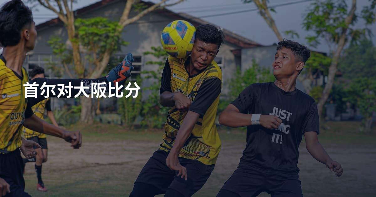 首尔对大阪比分
