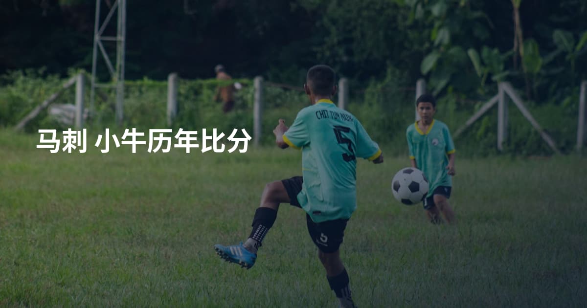 马刺 小牛历年比分