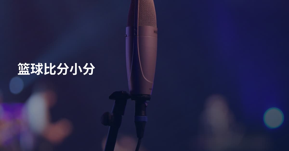 篮球比分小分
