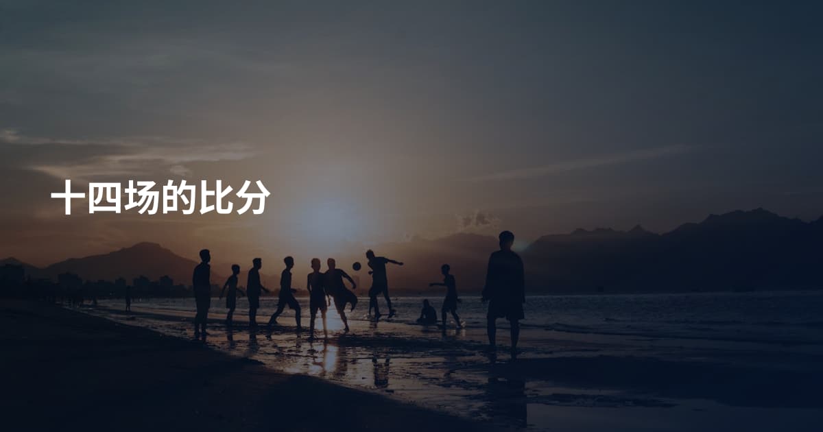 十四场的比分