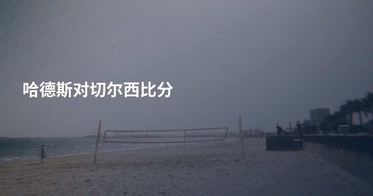 哈德斯对切尔西比分