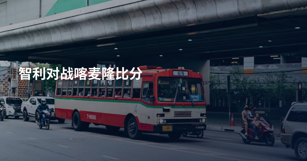 智利对战喀麦隆比分