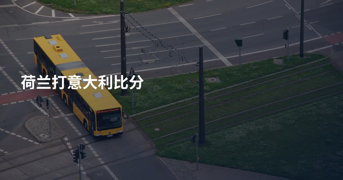 荷兰打意大利比分