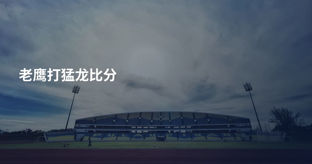 老鹰打猛龙比分