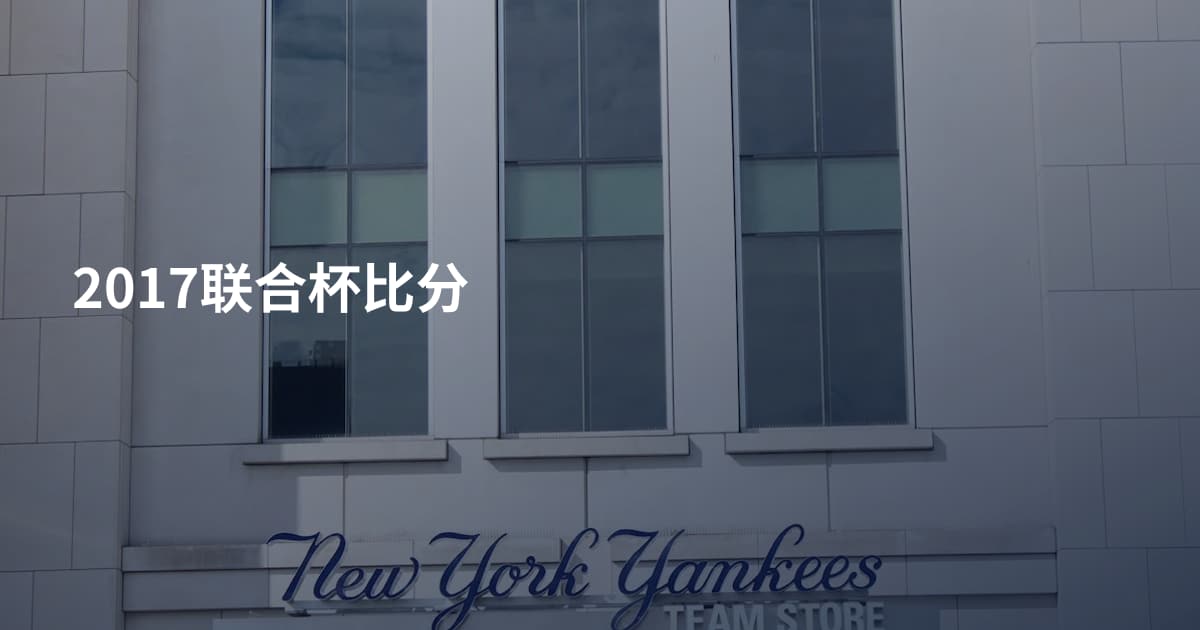 2017联合杯比分