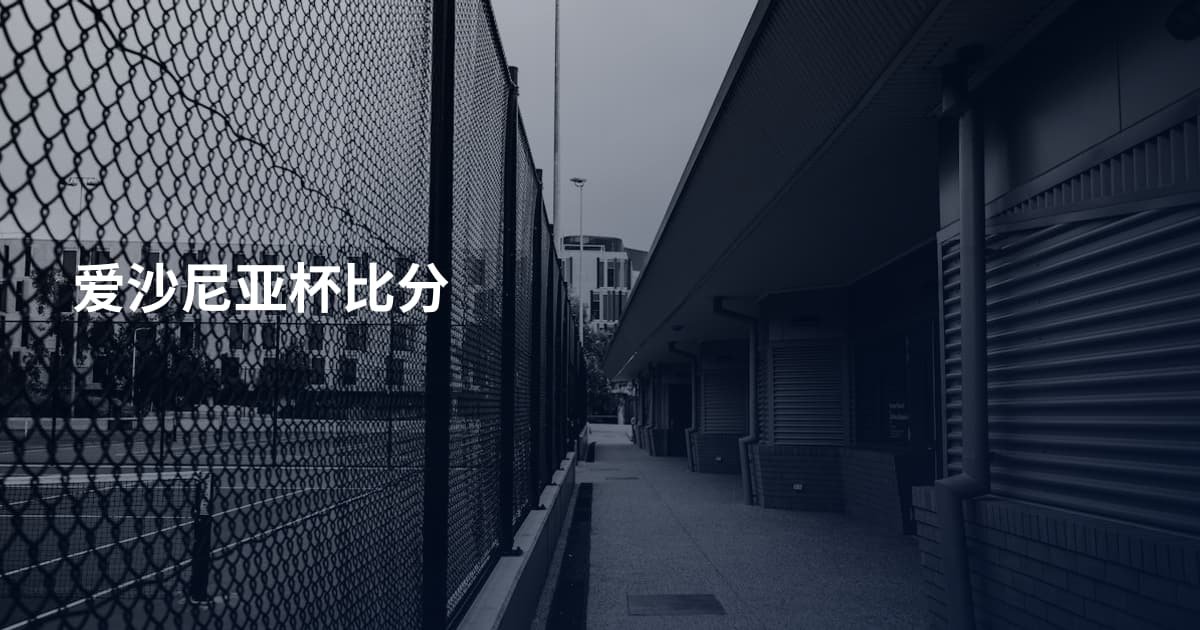 爱沙尼亚杯比分