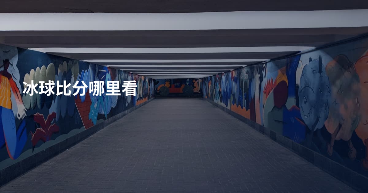 冰球比分哪里看