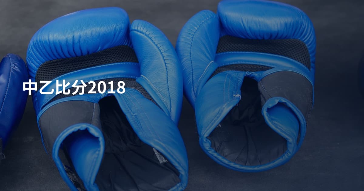 中乙比分2018