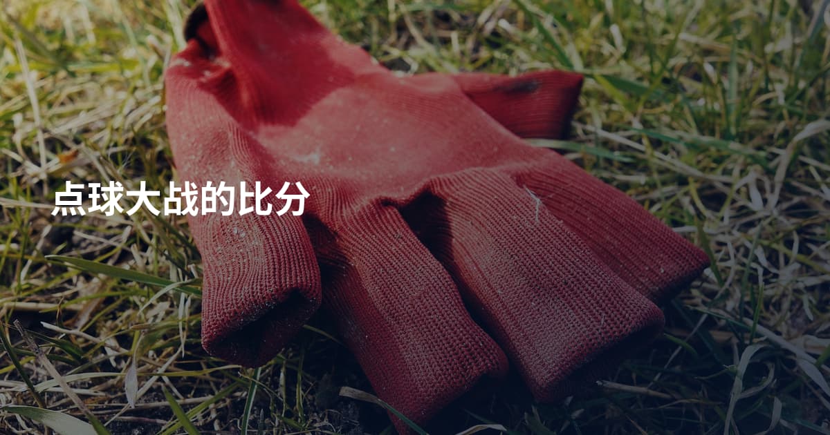 点球大战的比分
