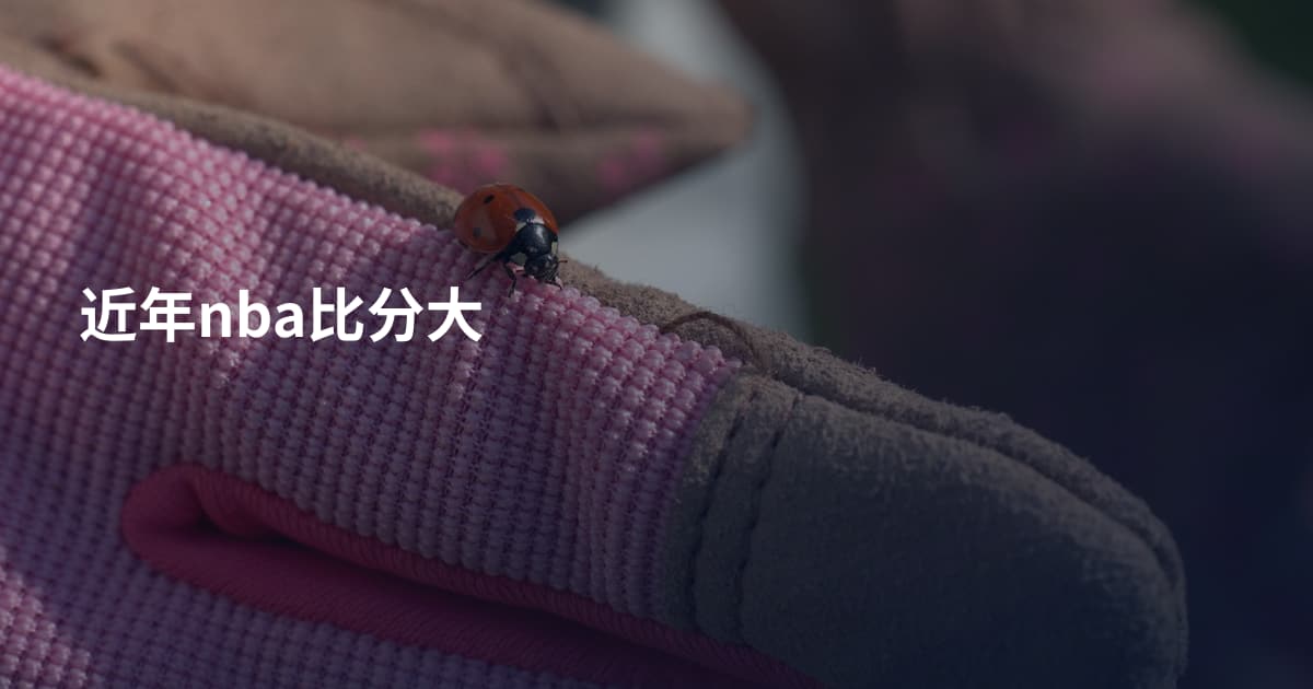 近年nba比分大