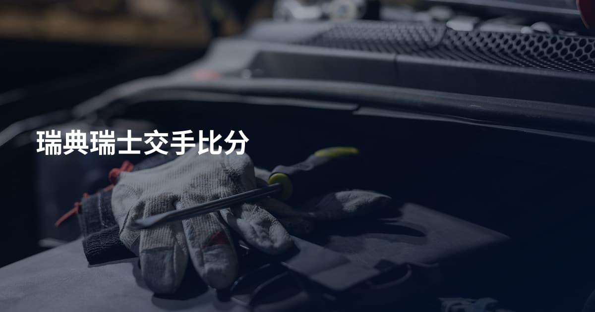 瑞典瑞士交手比分