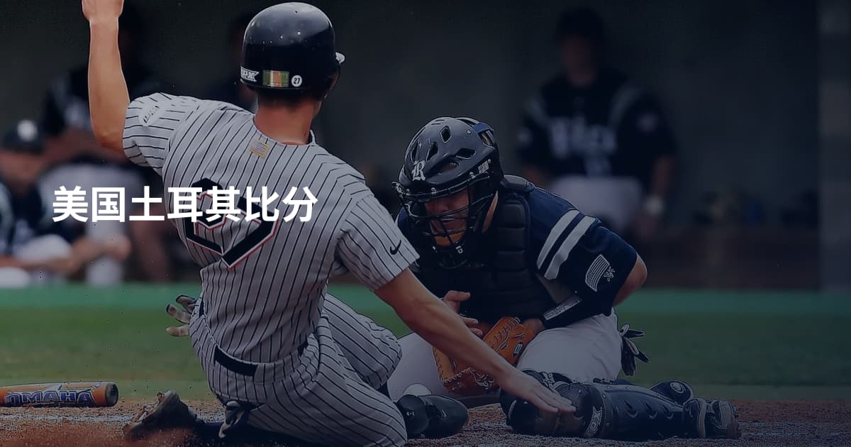 美国土耳其比分