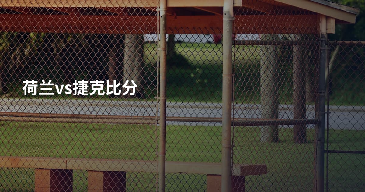 荷兰vs捷克比分