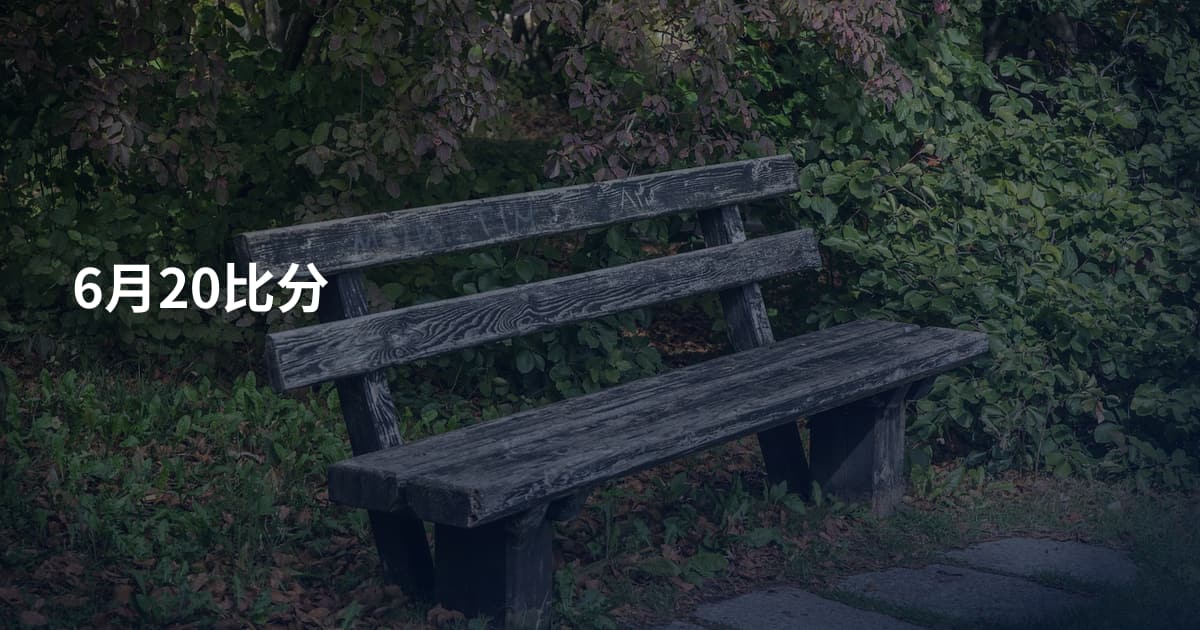 6月20比分