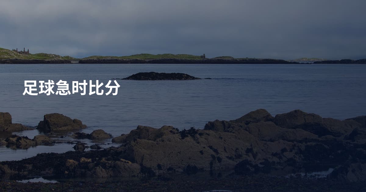 足球急时比分