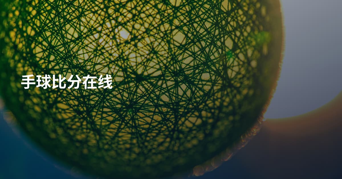 手球比分在线