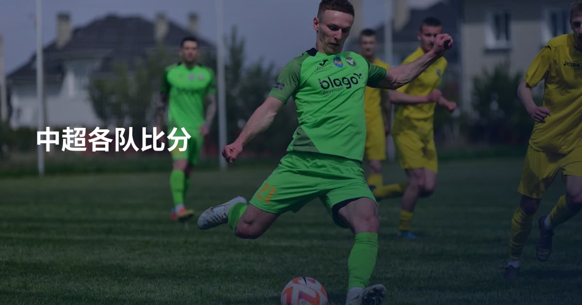 中超各队比分