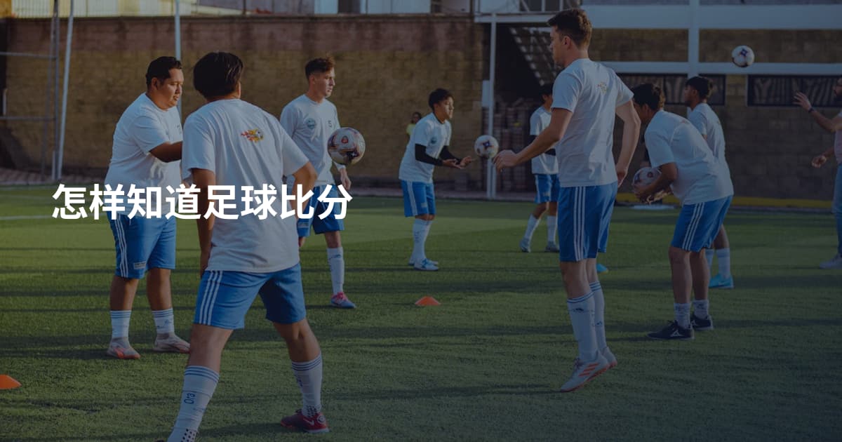 怎样知道足球比分