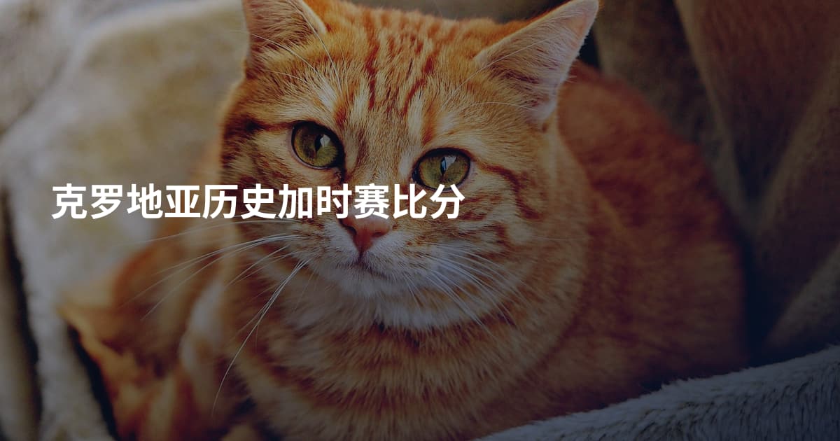 克罗地亚历史加时赛比分