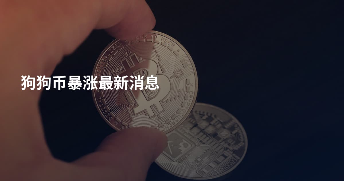 狗狗币暴涨最新消息