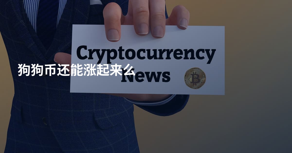 狗狗币还能涨起来么