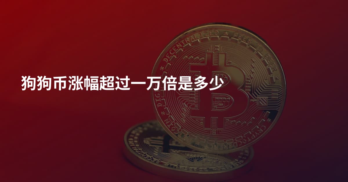狗狗币涨幅超过一万倍是多少