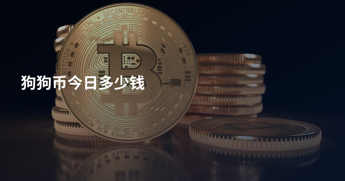 狗狗币今日多少钱