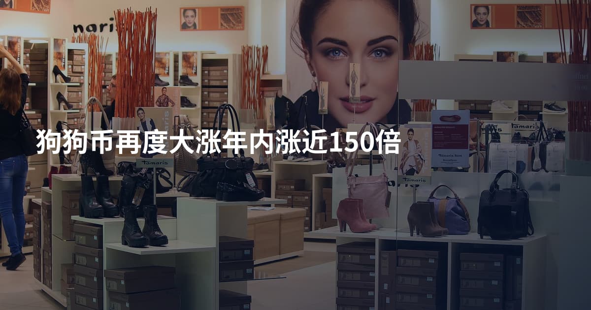 狗狗币再度大涨年内涨近150倍