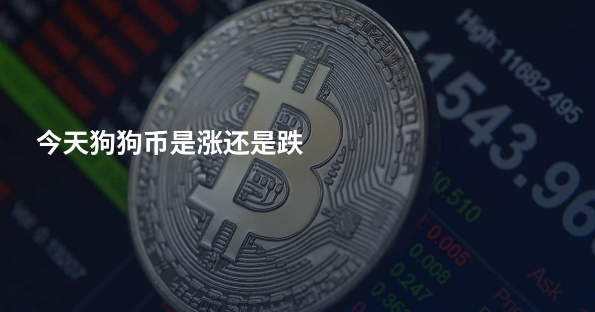 今天狗狗币是涨还是跌