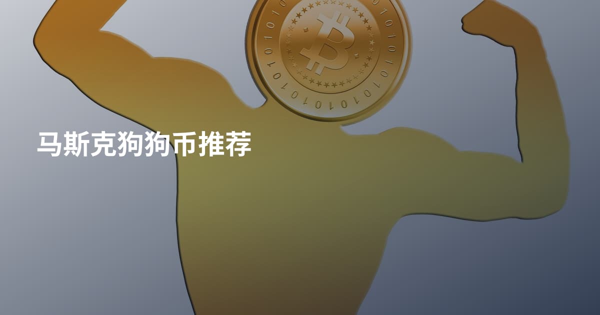 马斯克狗狗币推荐
