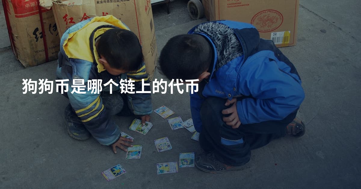 狗狗币是哪个链上的代币